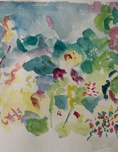 Watercolor Painting "Spring 2020"