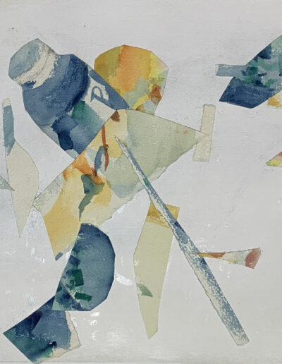 Collage Art Work "Bottle"